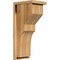 Ekena Millwork Monterey Rough Sawn Corbel w/Backplate, Western Red Cedar, 8"W x 10"D x 22"H COR08X10X22MON01RWR - alternate 1